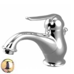 Изображение товара Смеситель для раковины Bandini Ziz 190320KK00 в золоте, однорычажный, Италия