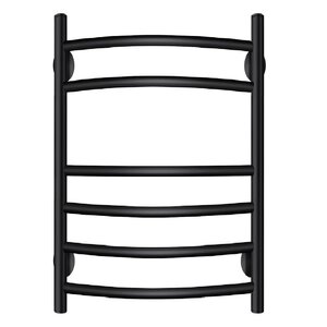 Изображение товара Полотенцесушитель водяной Secado Милан 5, 4673739226964, ширина 60 см, высота 60 см, черный матовый