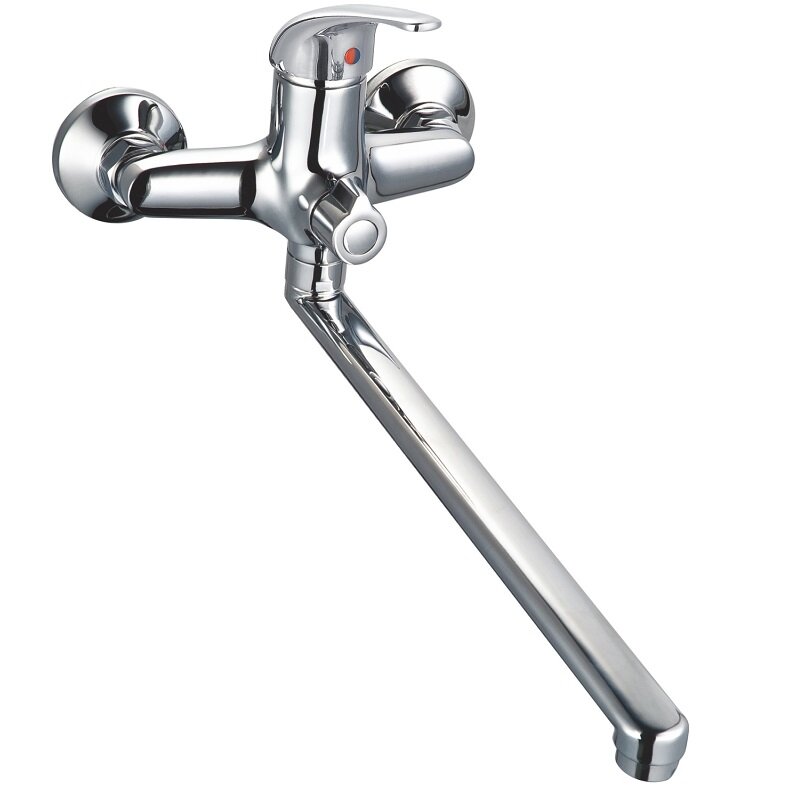 Изображение товара Смеситель для ванны и душа Rush Vrangel VR7114-51 с душевым гарнитуром хром