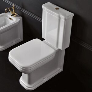 Изображение товара Напольный унитаз Kerasan Waldorf, фурнитура хром, 411701/418101/760390/750990Geberit