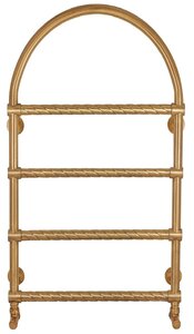 Изображение товара Полотенцесушитель водяной Secado Римини 2 Trenza, 4603759404783, 50 x 80, ширина 53.2 см, высота 86.5 см, бронза