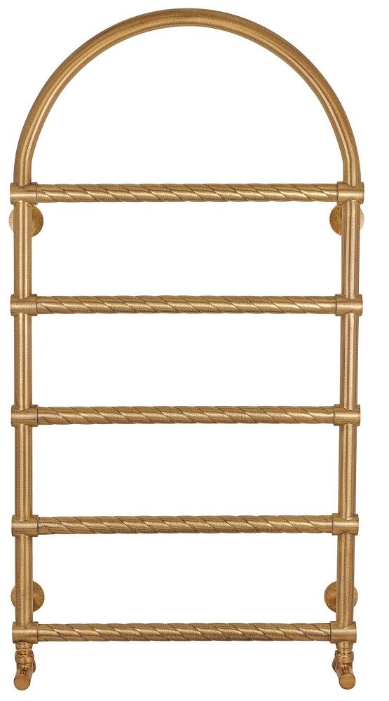 Изображение товара Полотенцесушитель водяной Secado Римини 2 Trenza, 4603759404769, 50 x 100, ширина 53.2 см, высота 106.5 см, бронза