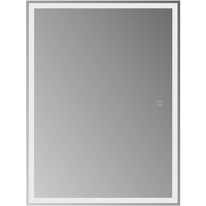 Изображение товара Зеркальный шкаф с LED подсветкой BelBagno SPC-GRT-600/800-1A-LED-TCH 60 см белый
