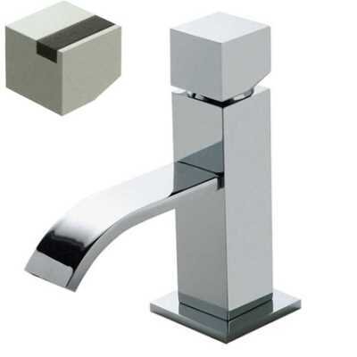 Изображение товара Смеситель для раковины Bandini Ice Cube 2 хром белый дуб 75-01200004LR