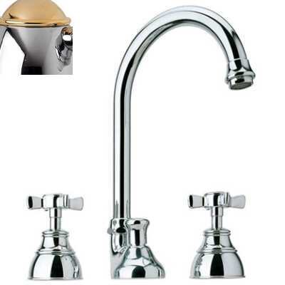 Изображение товара Смеситель Bandini Old England 610920KO18 для раковины, хром-золото
