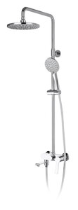 Изображение товара Душевая система D&K Bayern.Bamberg DA1553701B18 с хромированным покрытием, 3 режима