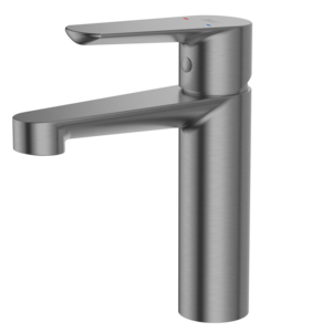 Изображение товара Смеситель для раковины DQ Bayern.München DA1562106, графит - вороненая сталь