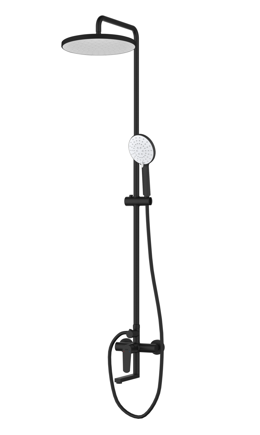 Изображение товара Душевая система DQ Bayern.München DA1563705B18, черный