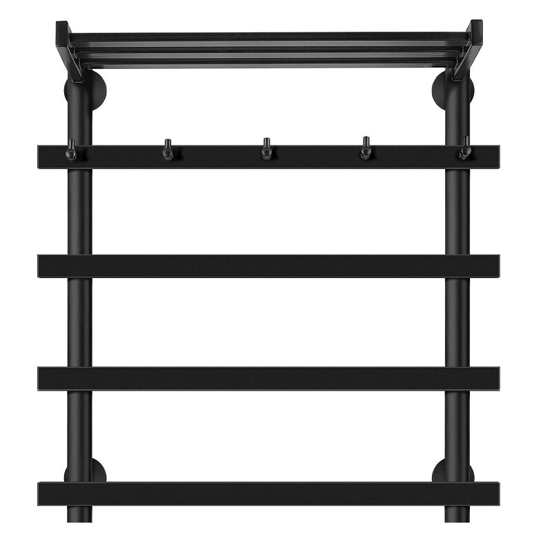 Изображение товара Полотенцесушитель водяной Secado Понтида 1 КСП черный матовый Изображение товара Полотенцесушитель водяной Secado Понтида 1 КСП черный матовый