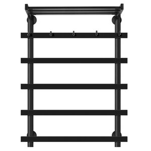 Изображение товара Полотенцесушитель водяной Secado Понтида 1 КСП черный матовый