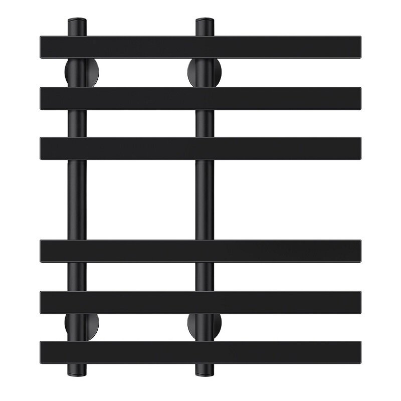 Изображение товара Полотенцесушитель водяной Secado Понтида 3 черный матовый 60х60 см