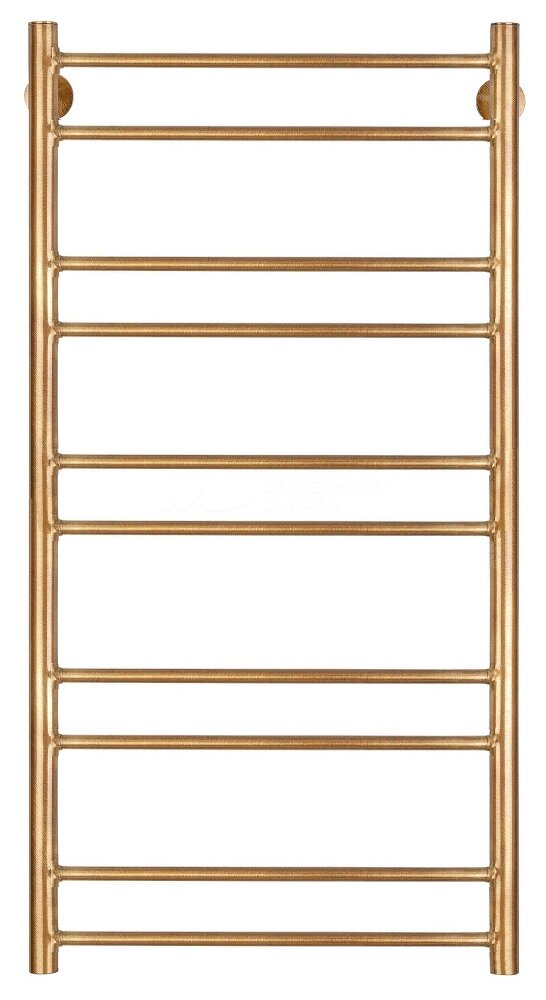 Изображение товара Полотенцесушитель водяной Secado Триада 2 63.2x106.5 см бронза