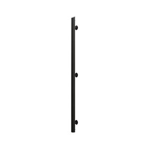 Изображение товара Водяной полотенцесушитель Grota Ago 51x1500 RAL9005 нержавеющая сталь черный