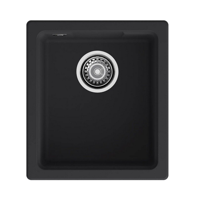 Изображение товара Кухонная мойка GranFest GF-Urban 4540 черная из искусственного камня Изображение товара Кухонная мойка GranFest GF-Urban 4540 черная из искусственного камня