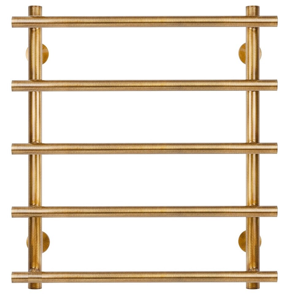 Изображение товара Полотенцесушитель водяной Secado Турин 1, 4673739249925, 40 x 60, ширина 50 см, высота 60 см, бронза, 60x40x50