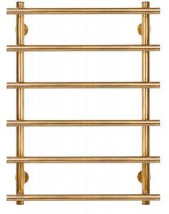 Изображение товара Полотенцесушитель водяной Secado Турин 1, 4673739249963, 50 x 80, ширина 60 см, высота 80 см, бронза, 80x50x60