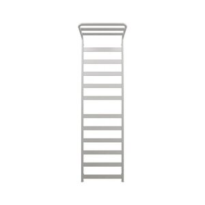 Изображение товара Полотенцесушитель водяной с полкой Grota Caldo 527x1800 RAL9016 белый Нержавеющая сталь