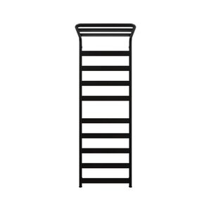 Изображение товара Полотенцесушитель водяной с полкой Grota Caldo 527x1500 N RAL9005, ширина 50 см, высота 150 см, черный