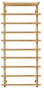 Изображение товара Полотенцесушитель водяной Secado Турин 1 СП, 4673739250136, 40 x 120, ширина 50 см, высота 120 см, бронза, 120x40x50