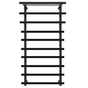 Изображение товара Полотенцесушитель водяной Secado Понтида 7 СП, 4673739228067, ширина 50 см, высота 120 см, с полкой, черный матовый, 120x50x60