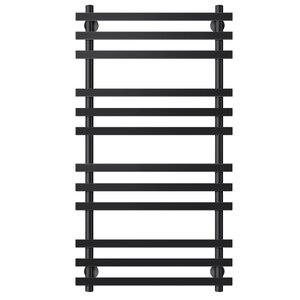 Изображение товара Полотенцесушитель водяной Secado Понтида плюс, 4673739228173, ширина 40 см, высота 120 см, черный матовый, 120x40x50