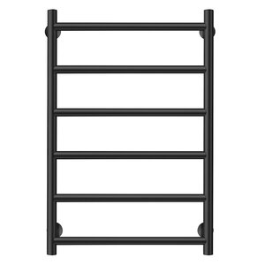 Изображение товара Полотенцесушитель водяной Secado Триада 1, 4673739228494, ширина 60 см, высота 80 см, черный матовый