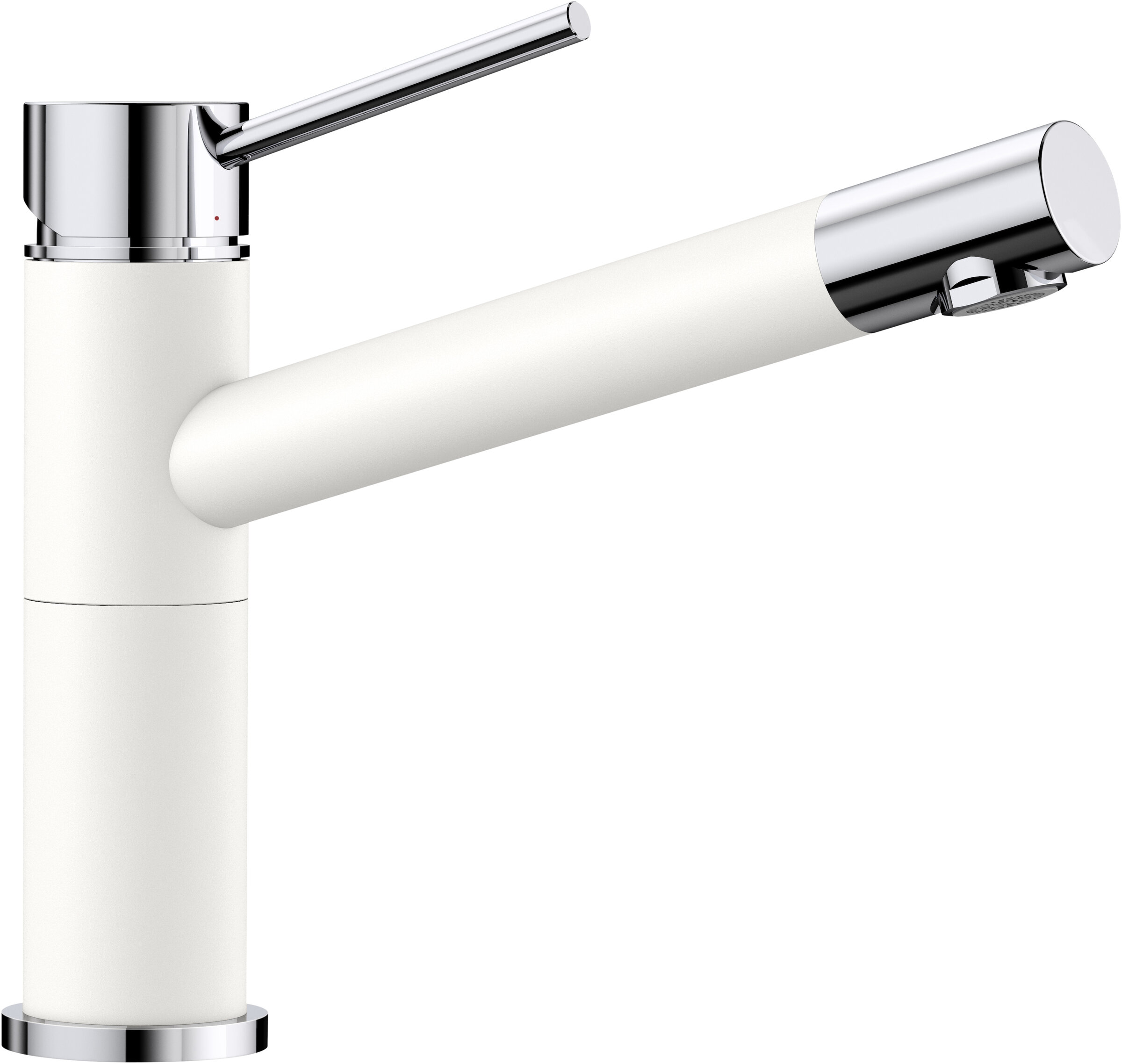 Изображение товара Компактный кухонный смеситель Blanco Alta Compact 515317 хром/белый