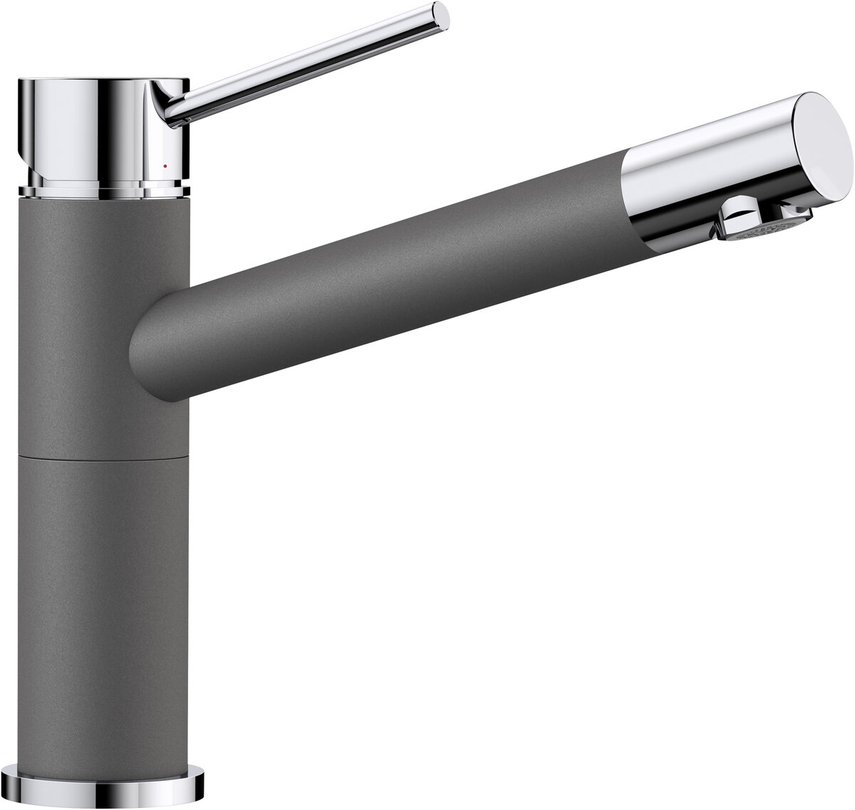 Изображение товара Смеситель Blanco Alta Compact 518810 хром / темная скала