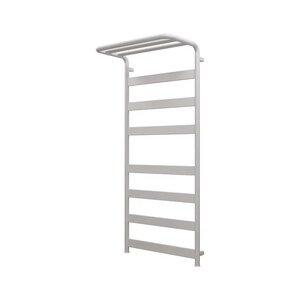 Изображение товара Полотенцесушитель электрический с полкой Grota Caldo 527x1200 N RAL9016 EL, ширина 50 см, высота 120 см, белый