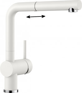 Изображение товара Смеситель для кухонной мойки Blanco Linus-S гранит SILGRANIT белый