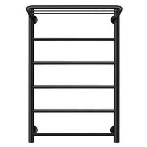 Изображение товара Полотенцесушитель водяной Secado Триада 1 СП черный матовый 50x80 см