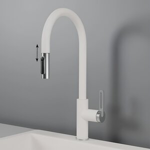 Изображение товара Смеситель для кухонной мойки Granula GR-8168 арктик, с подключением к фильтру