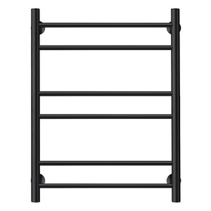 Изображение товара Полотенцесушитель водяной Secado Триада 2 60x60 черный матовый нержавеющая сталь