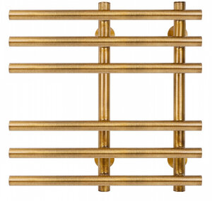 Изображение товара Полотенцесушитель водяной Secado Турин 3, 4673739250174, 60 x 60, ширина 60 см, высота 60 см, бронза, 60x20x60