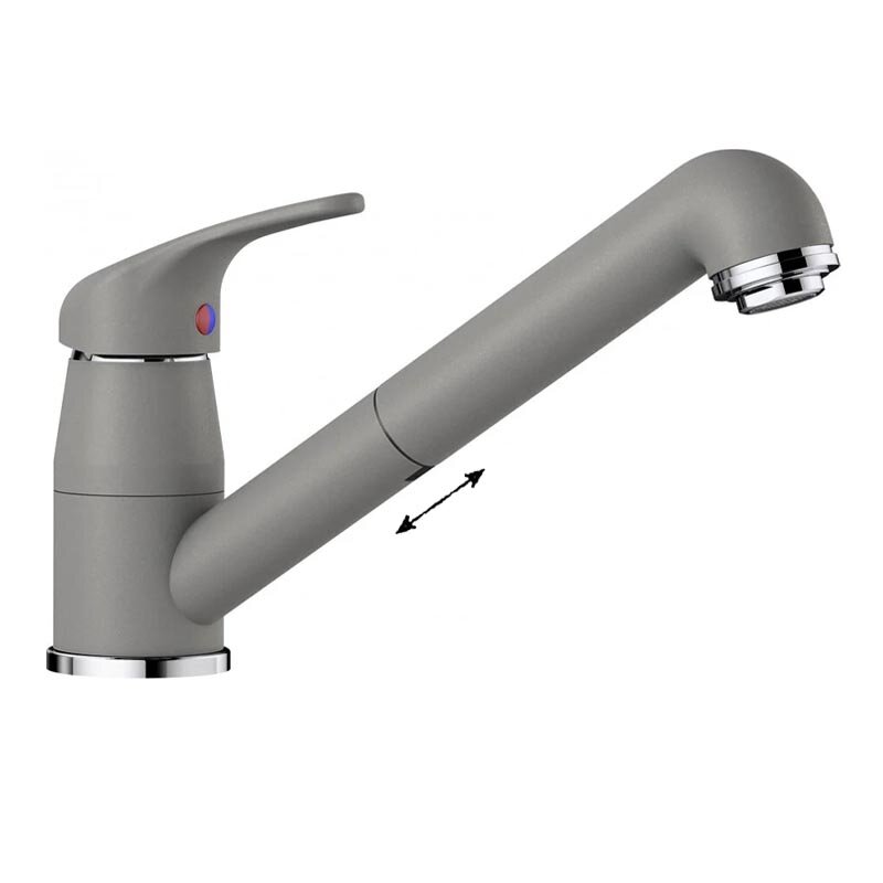 Изображение товара Кухонный смеситель Blanco Daras-S 524192 алюметаллик