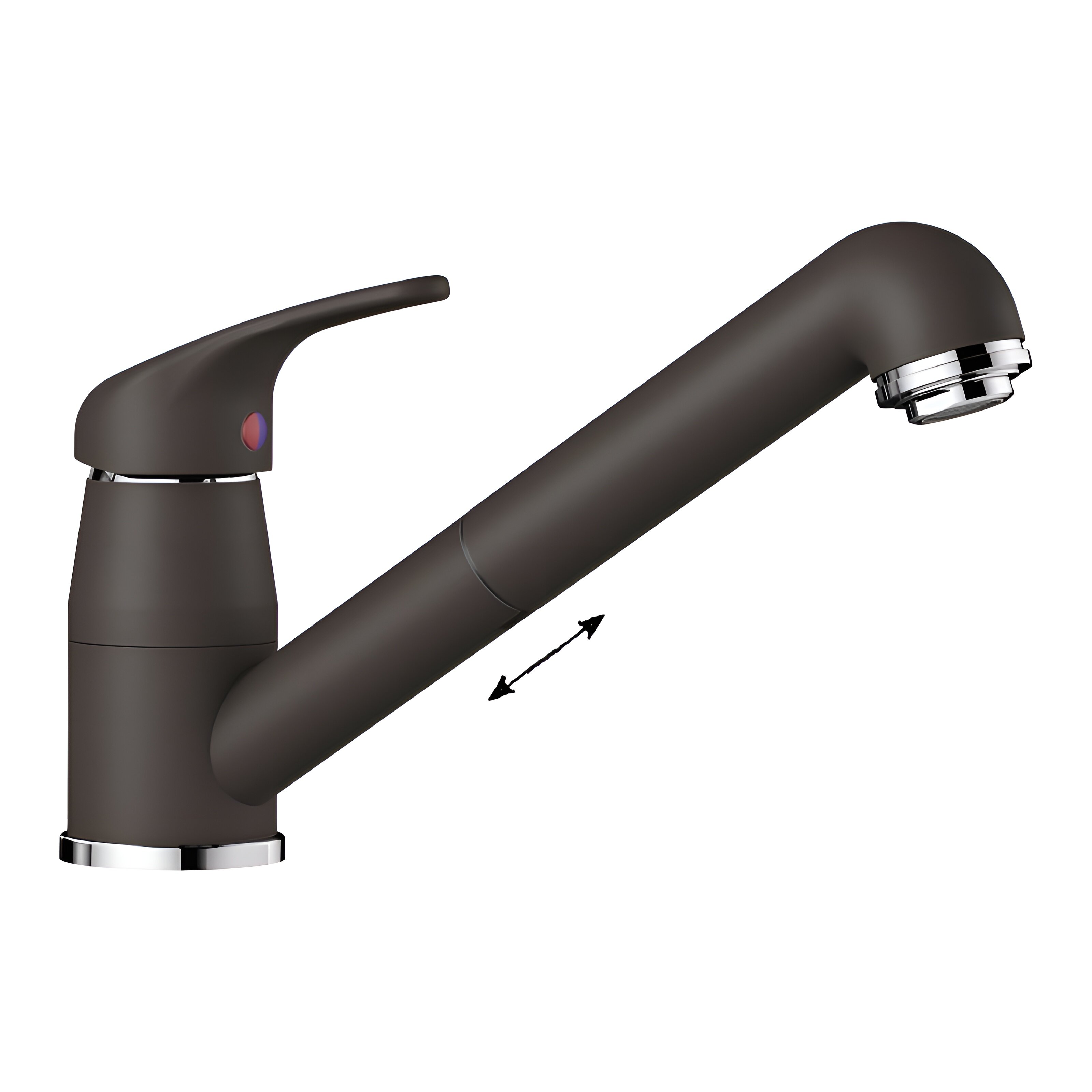 Изображение товара Смеситель Blanco Daras-S 524196 кофе