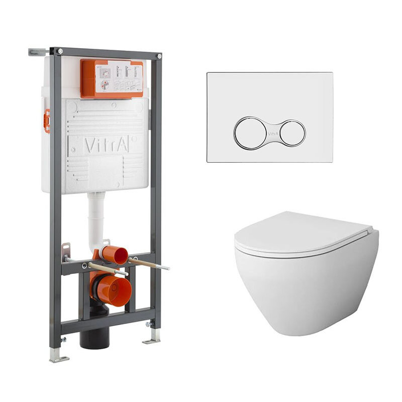 Изображение товара Инсталляция Vitra Rapid для безободкового унитаза AM.PM Spirit V2.0 FlashClean
