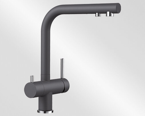 Изображение товара Кухонный смеситель Blanco Fontas Silgranit II 525146 под фильтр питьевой воды