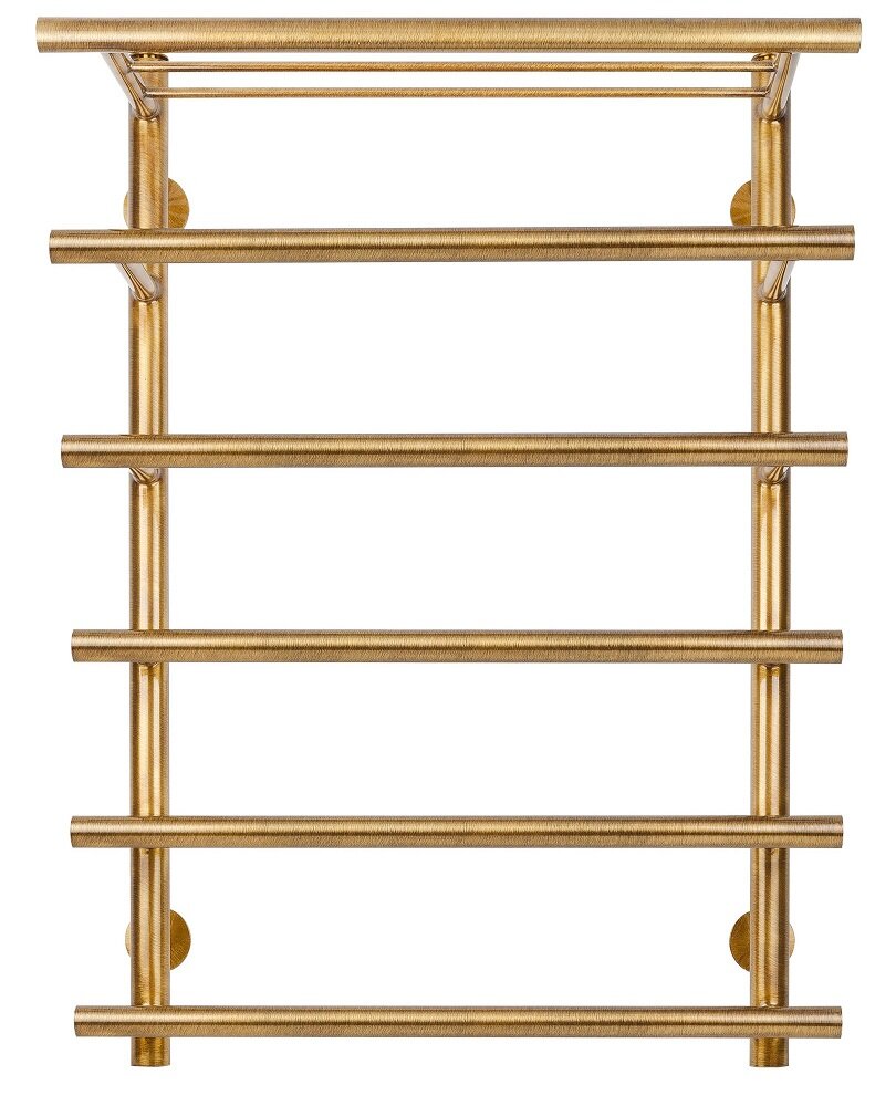 Изображение товара Полотенцесушитель водяной Secado Турин 6, 4673739250327, 50 x 80, ширина 60 см, высота 80 см, бронза, 80x50x60