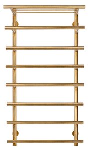 Изображение товара Полотенцесушитель водяной Secado Турин 6, 4673739250358, 50 x 100, ширина 60 см, высота 100 см, бронза, 100x50x60