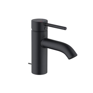 Изображение товара Смеситель для раковины Kludi Bozz 382633976, с донным клапаном, черный матовый