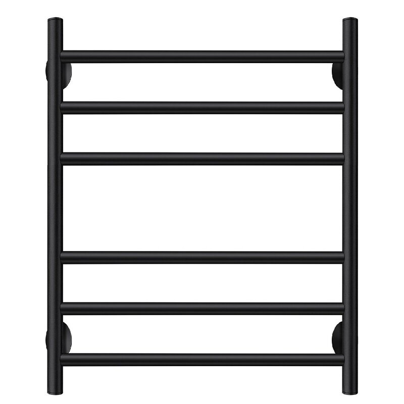 Изображение товара Полотенцесушитель водяной Secado Триада 3 60х60 см нержавеющая сталь черный матовый