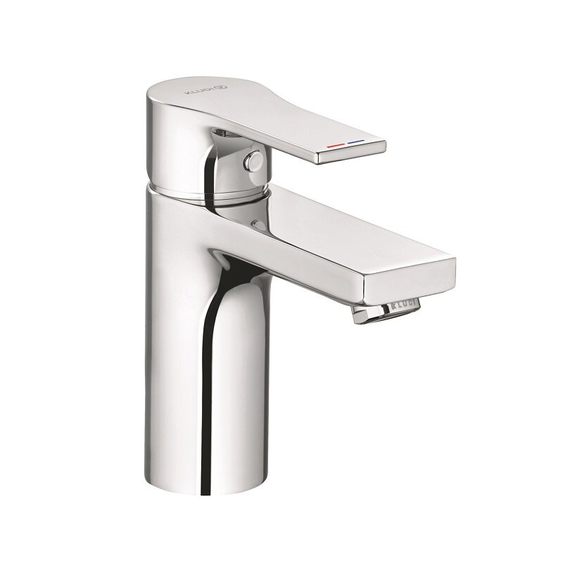 Изображение товара Современный хромированный смеситель для раковины Kludi Zenta модели 481980565WR4