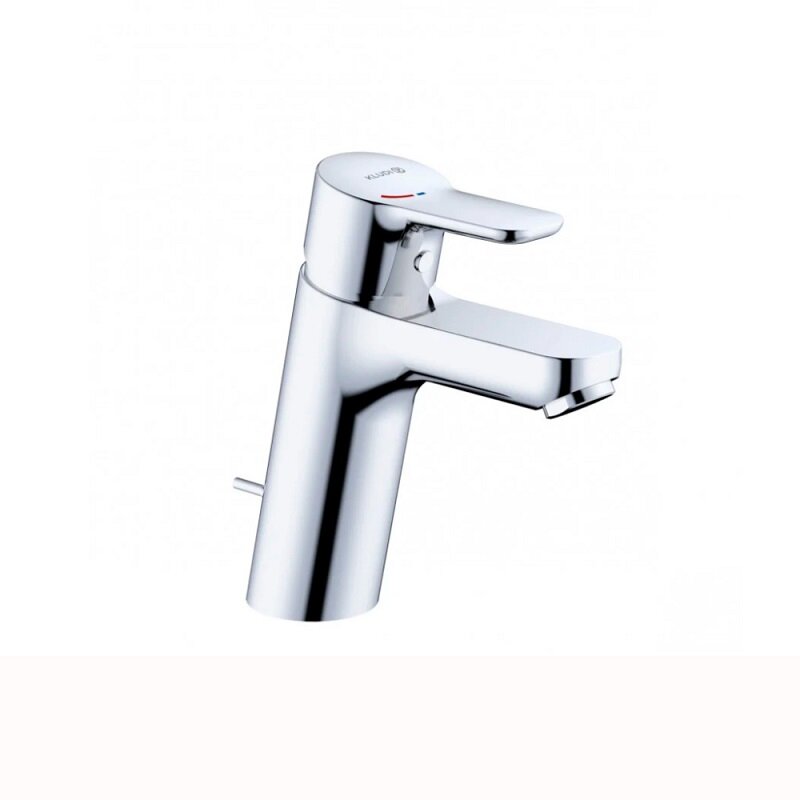 Изображение товара Смеситель Kludi Pure&Easy 372930565WR4 с донным клапаном, хром Изображение товара Смеситель Kludi Pure&Easy 372930565WR4 с донным клапаном, хром