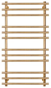 Изображение товара Полотенцесушитель водяной Secado Турин плюс, 4673739250464, 40 x 100, ширина 50 см, высота 100 см, бронза, 100x40x50