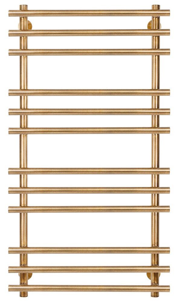 Изображение товара Полотенцесушитель водяной Secado Турин плюс, 4673739250495, 40 x 120, ширина 50 см, высота 120 см, бронза, 120x40x50