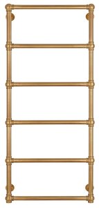 Изображение товара Водяной полотенцесушитель Secado Фалерони 1 бронза 43.2x120 см с 6 перекладинами
