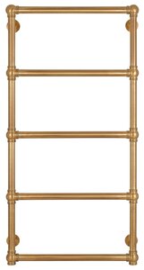 Изображение товара Полотенцесушитель водяной Secado Фалерони 1 50x100 бронза, 5 перекладин