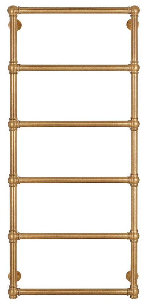 Изображение товара Водяной полотенцесушитель Secado Фалерони 1, латунь бронза, 60x120 см, 6 перекладин