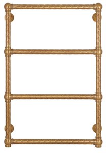 Изображение товара Полотенцесушитель водяной Secado Фалерони 1 Trenza, 4603777477431, 50 x 80, ширина 53.2 см, высота 80 см, бронза